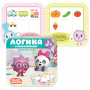 Развивающая игра Логика с наклейками Дополни ряд